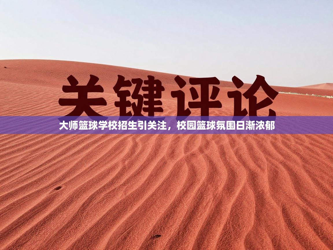 大师篮球学校招生引关注，校园篮球氛围日渐浓郁  第2张